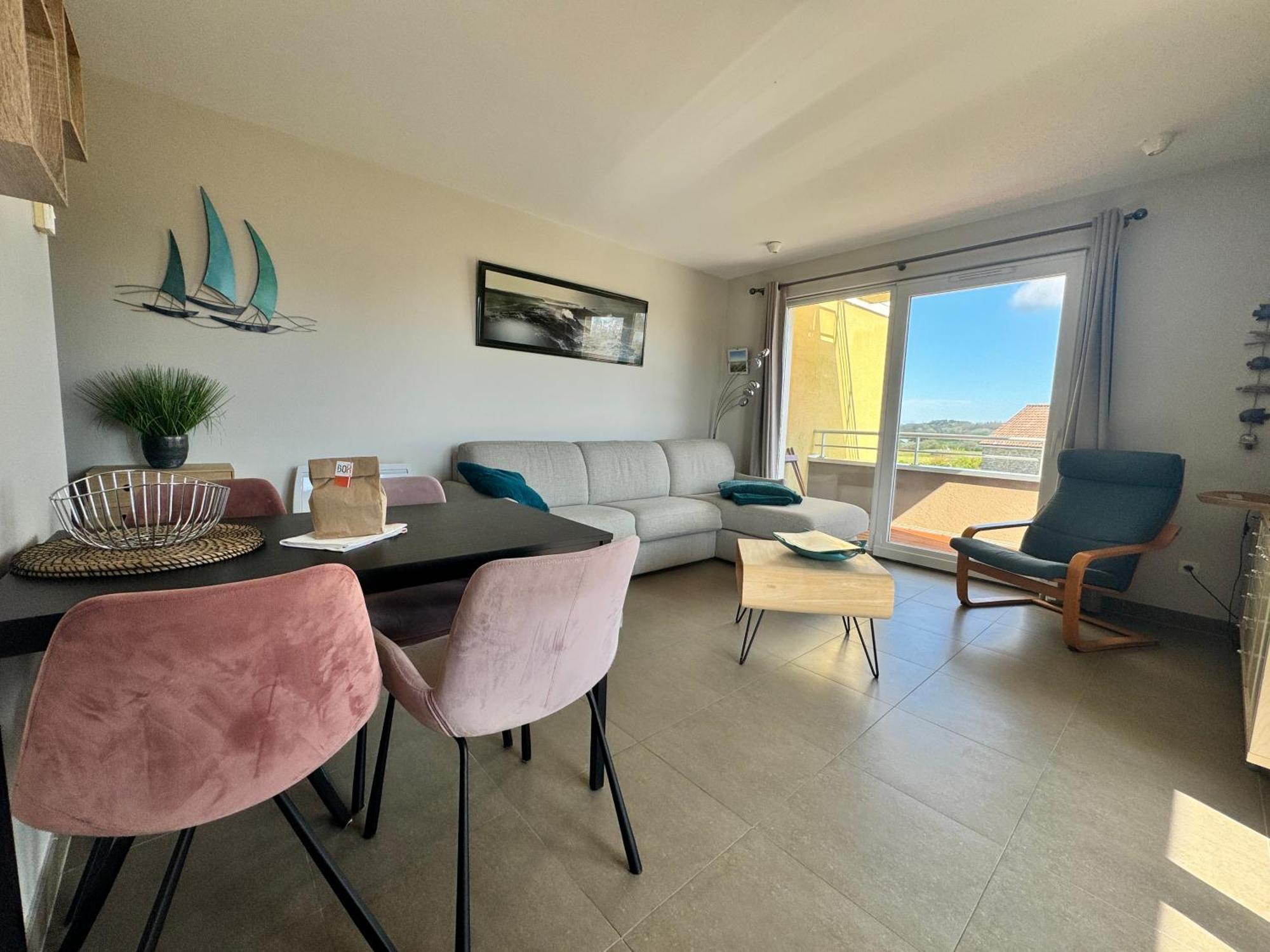 «  Le Sand-Wedge » Appartement Vue Mer Wimereux Exteriör bild
